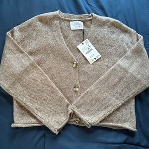 Zara Kid’s Tan Cardigan